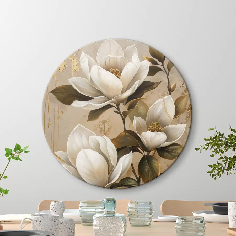 murales de pared grandes flores de magnolia r40236