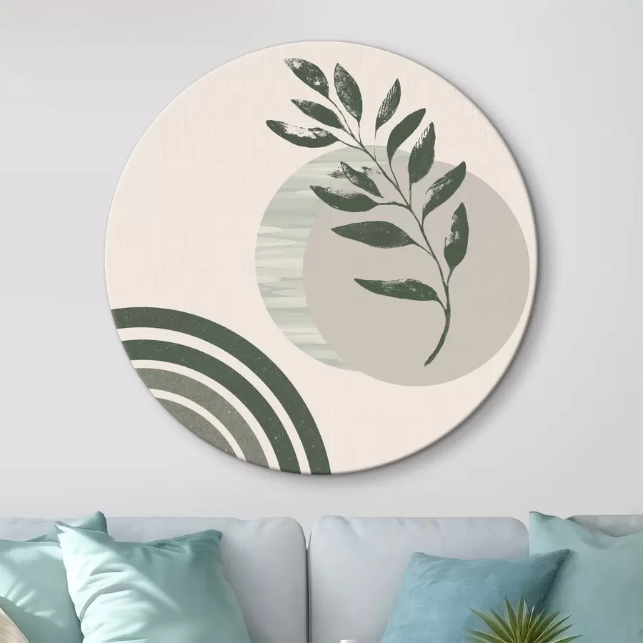 murales de pared Estilo boho moderno minimalista abstracto r36176