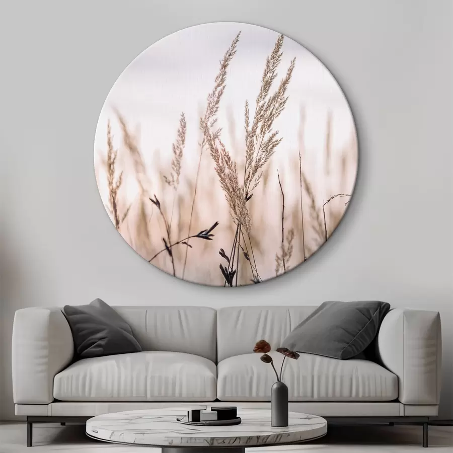 murales de pared Planta, cielo y madera r33070