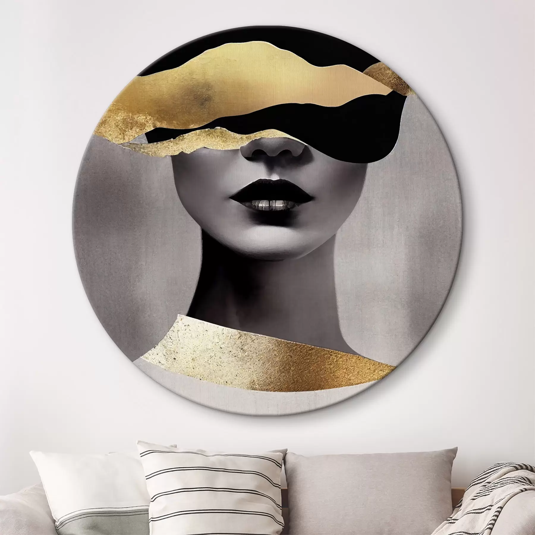 murales de pared Retrato de una niña r36199