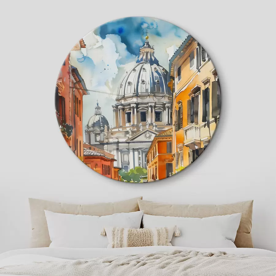 murales de pared paseo romano r38320