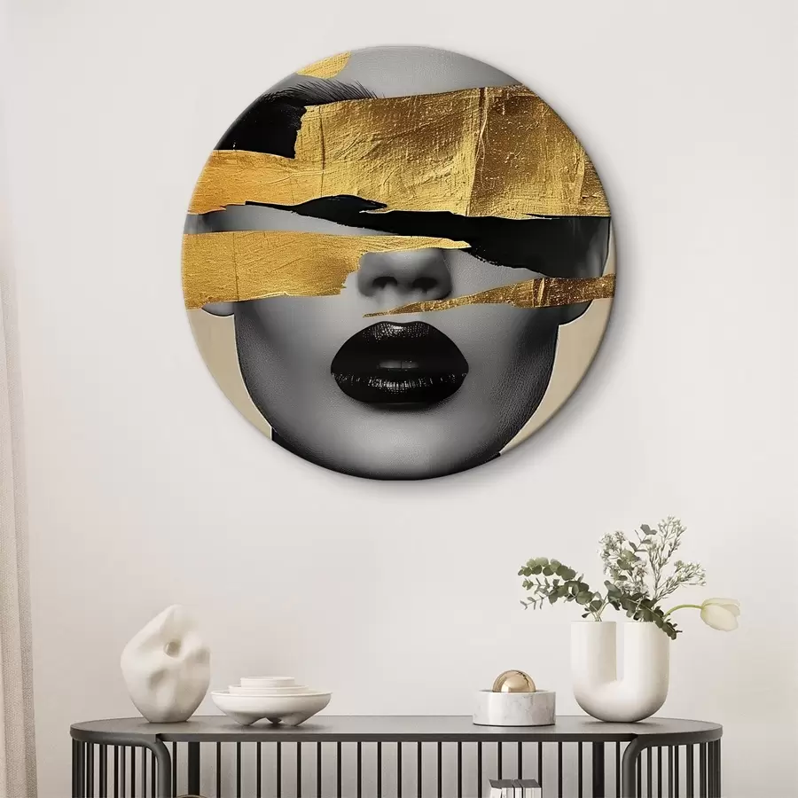 murales de pared La cara de una niña r39875