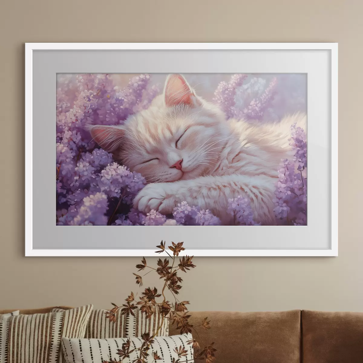 Poster Sueño entre flores f42012