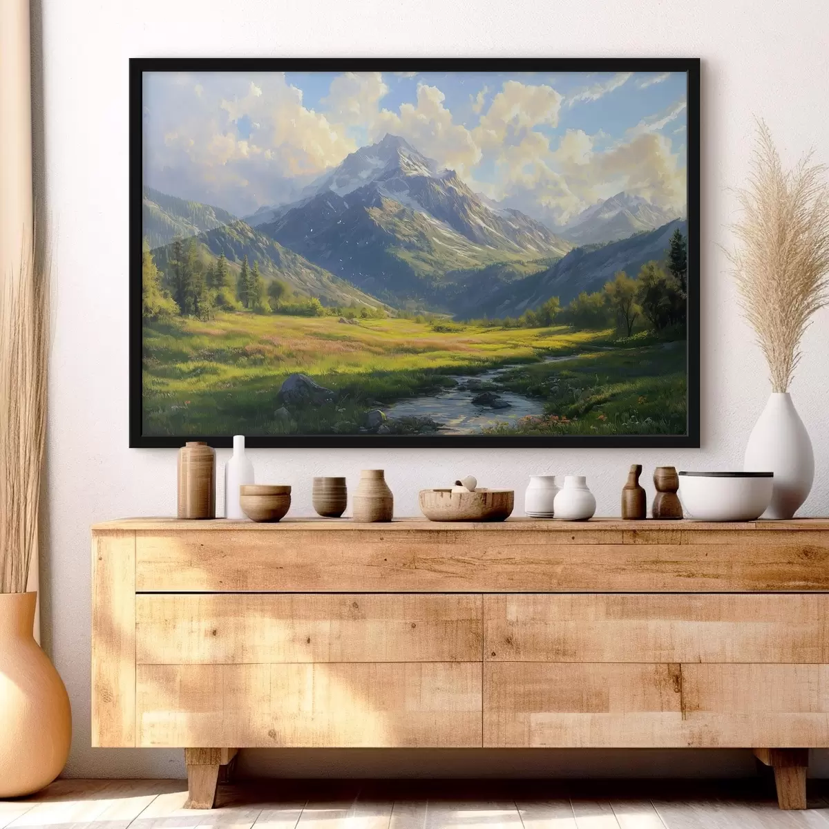 Poster paisaje de montaña f42015