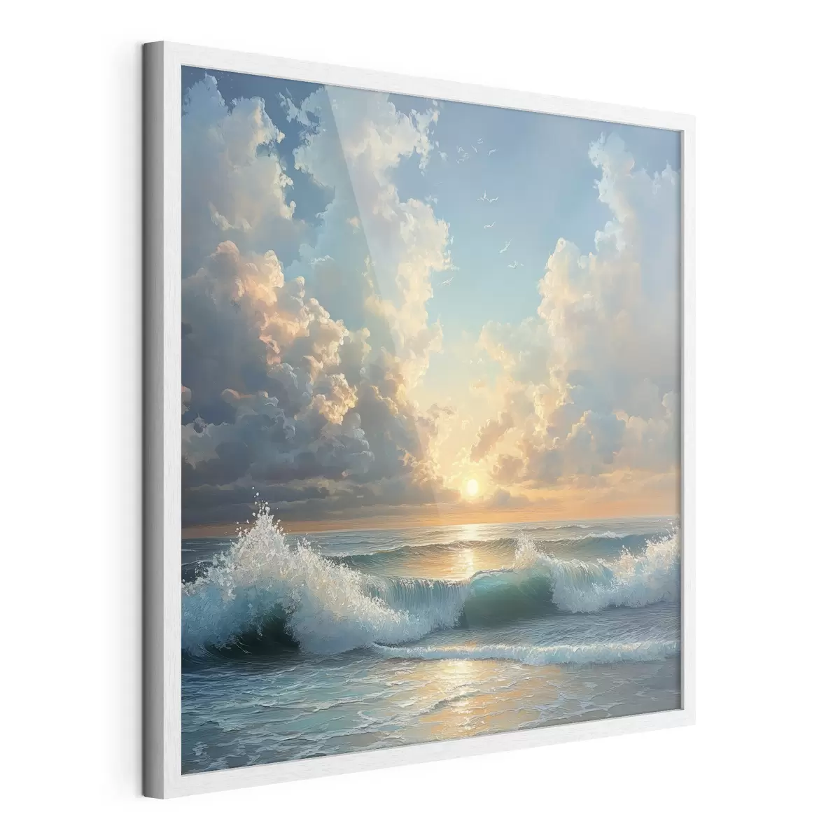 Poster mar al amanecer f42025