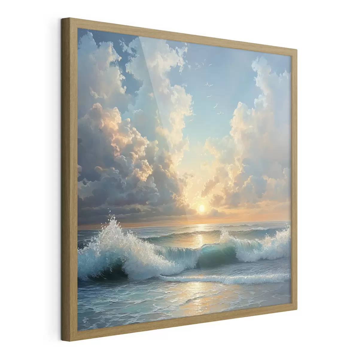 Poster mar al amanecer f42025