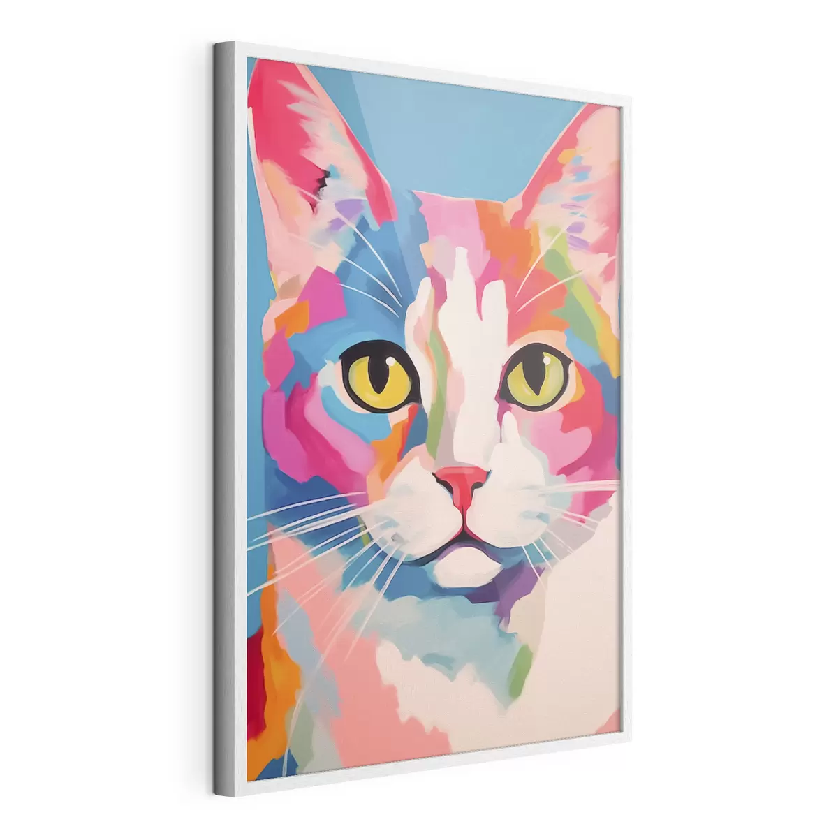 Poster Gato de colores f41793