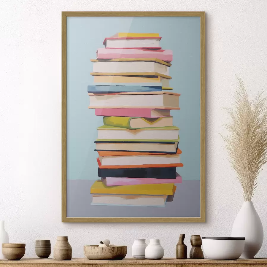 murales de pared Libros f41801