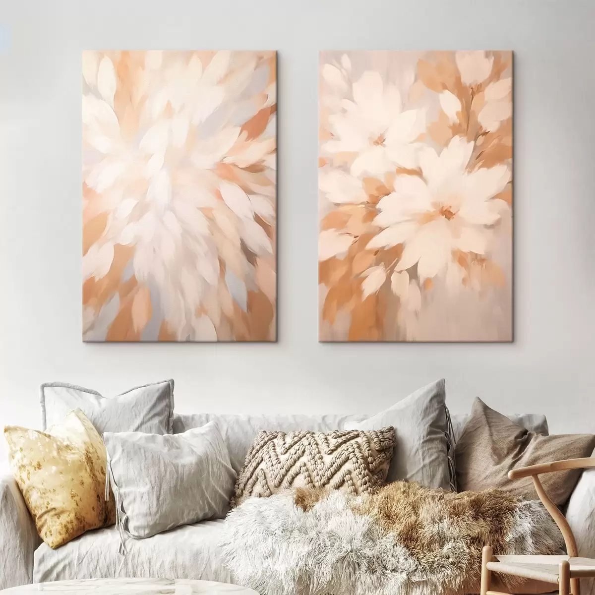 murales de pared Flores y hojas m00391