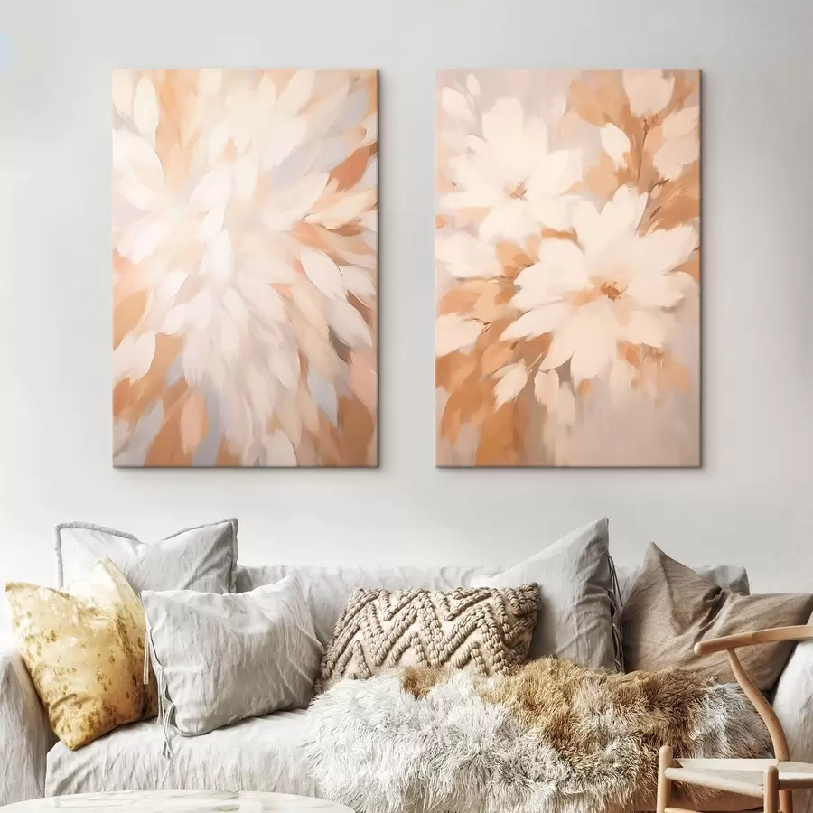 murales de pared Flores y hojas m00391