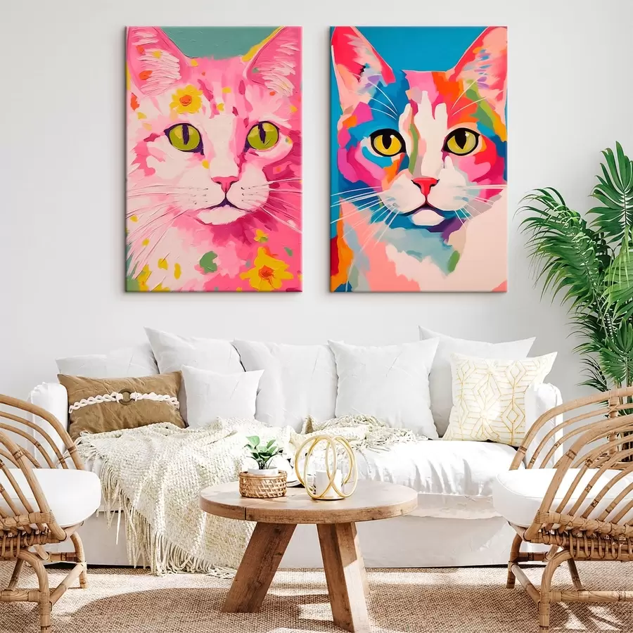 murales de pared Gatos m00392