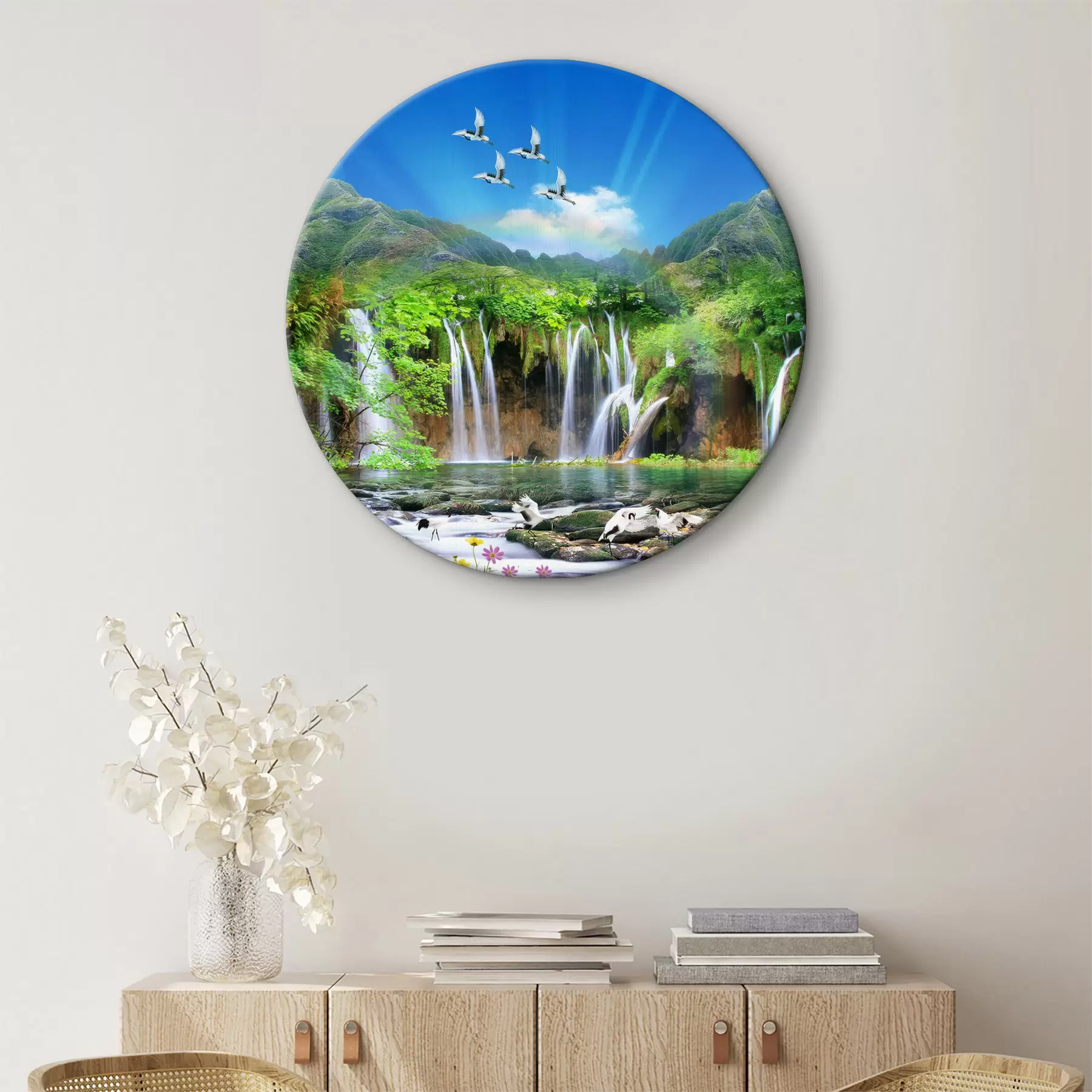 murales de pared Agua, cielo y nubes r03428