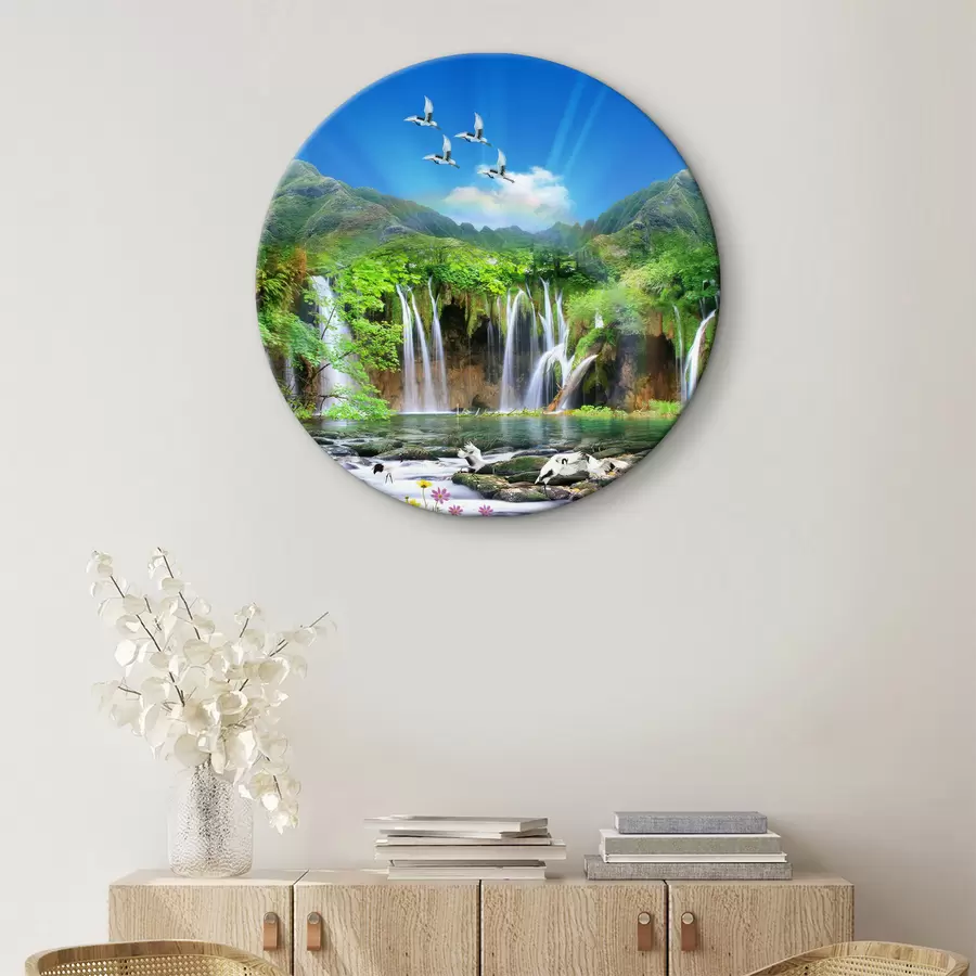 murales de pared Agua, cielo y nubes r03428