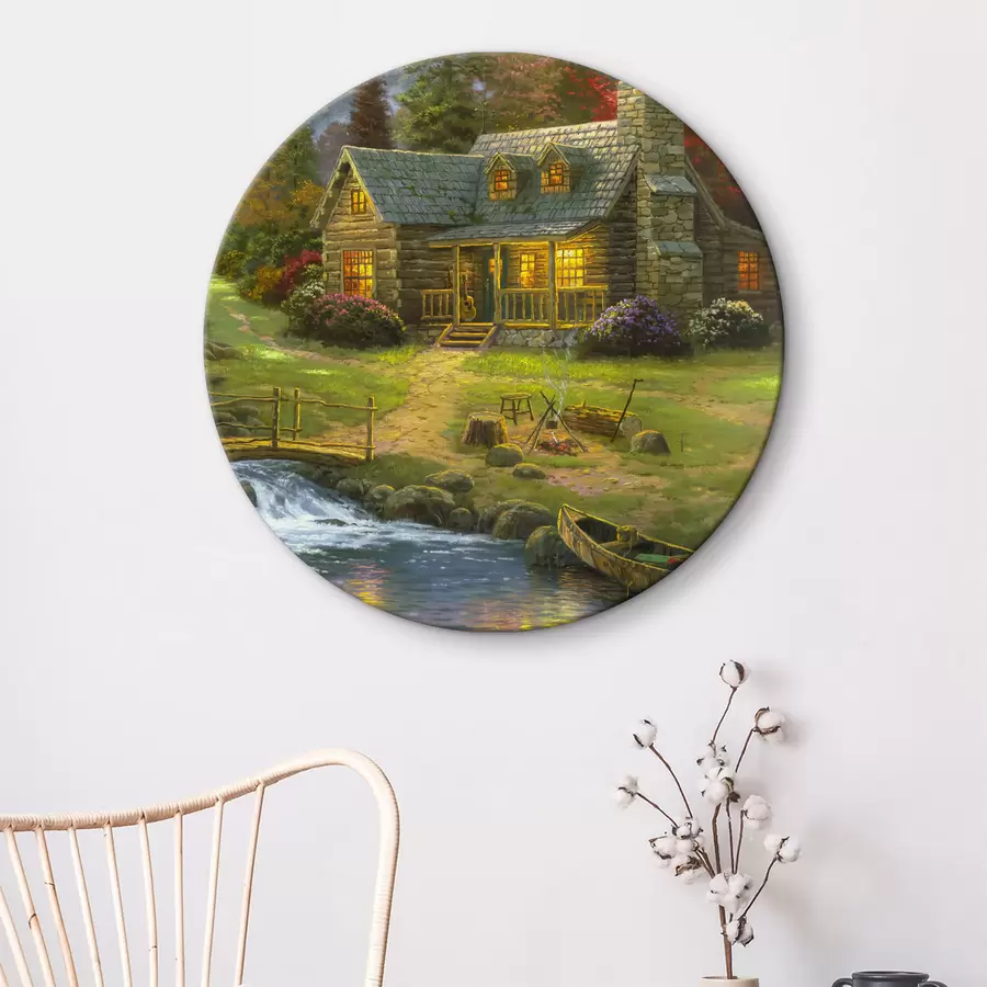 murales de pared Planta, agua y ventana r15144