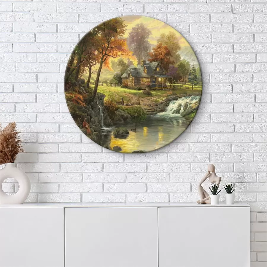 murales de pared Agua, plantas y paisaje natural r15161