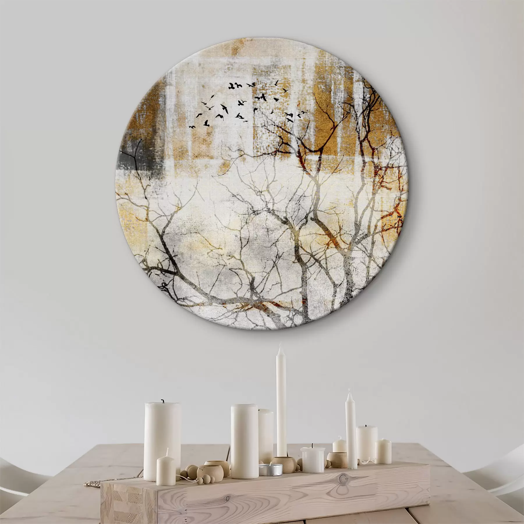 murales de pared Marrón, pintura y rectángulo r33076