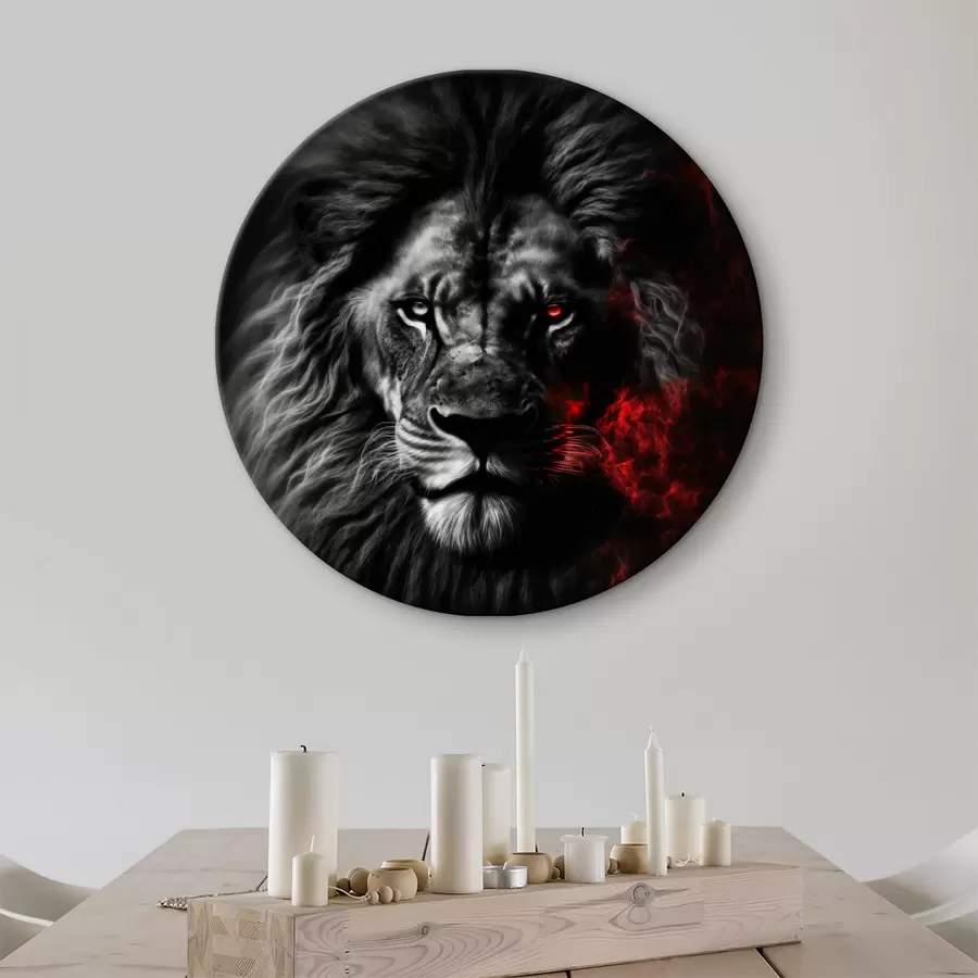 murales de pared Felidae, carnívoro y león masái r33095