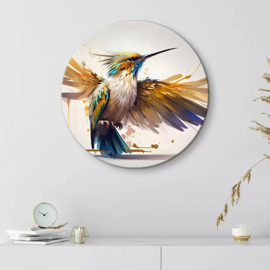 murales de pared Cabeza, pájaro y pico r33552