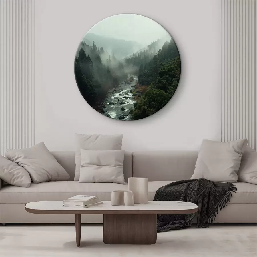 murales de pared Agua, montaña y cielo r33760