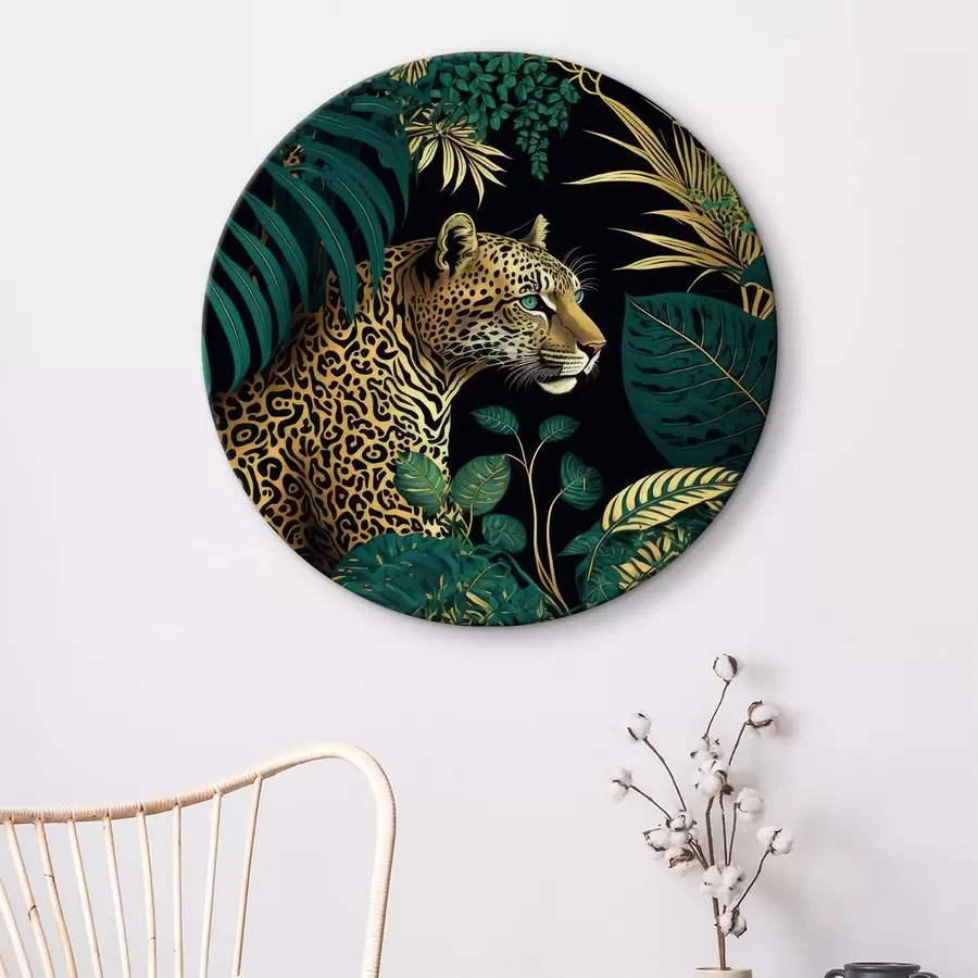 murales de pared Planta, félido y organismo r33932