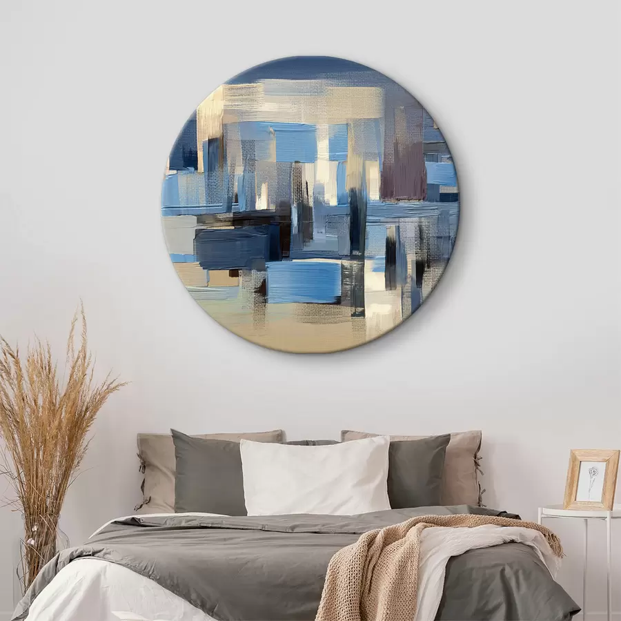 murales de pared Agua, rascacielos y pintura r34186