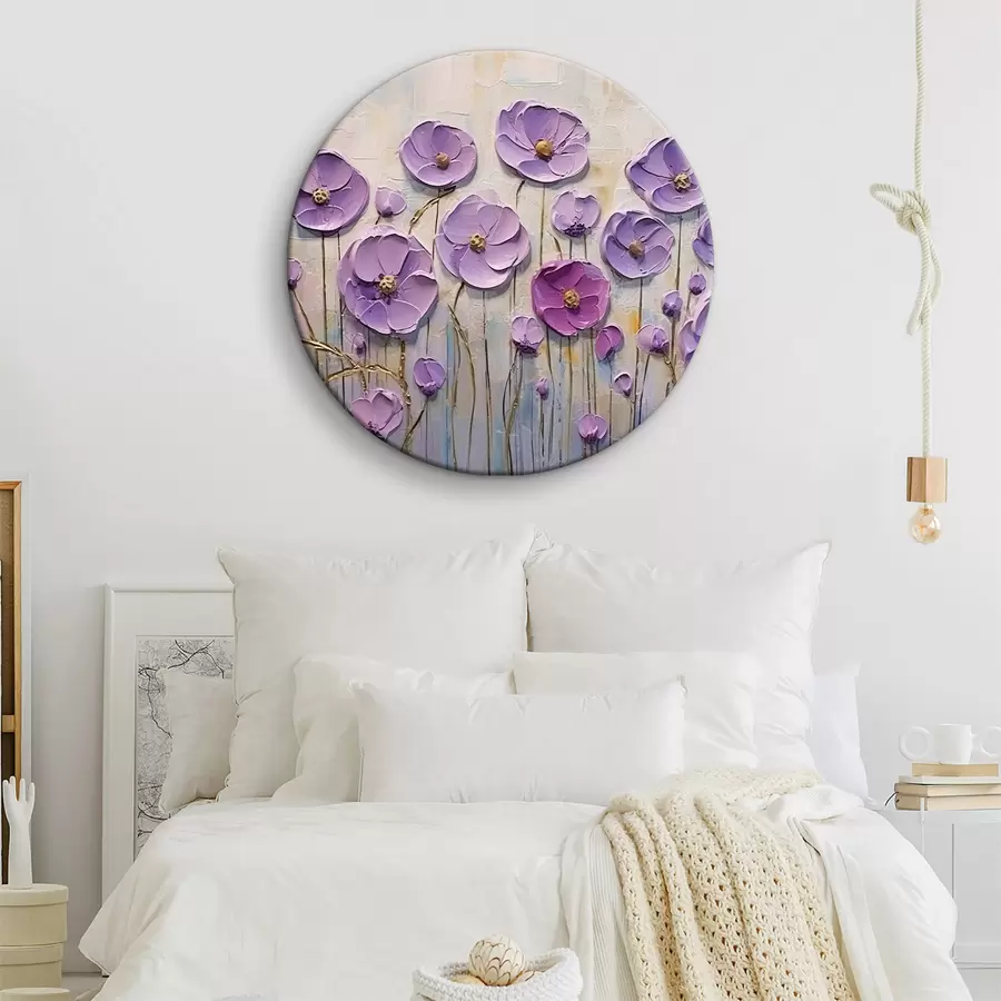 murales de pared Flor, planta y violeta r34856