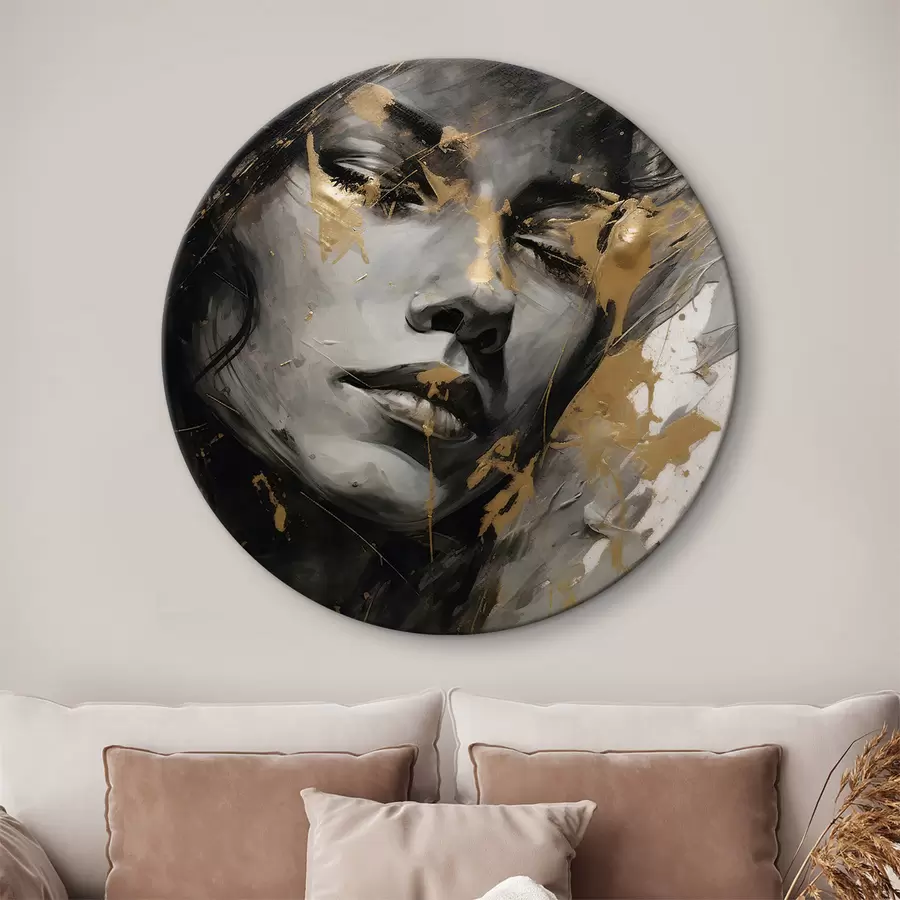 murales de pared Retrato de una niña r36214