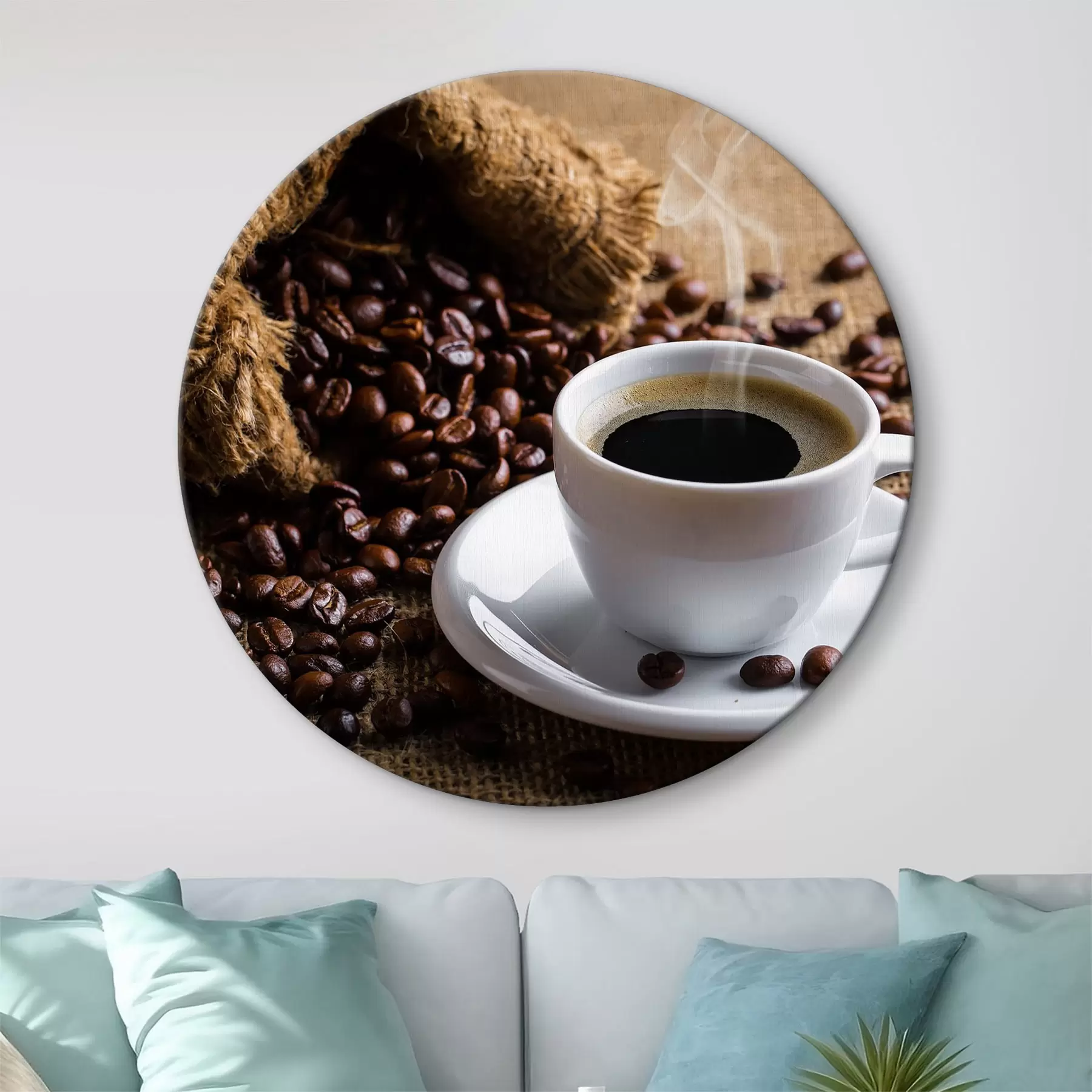 murales de pared Café aromático y café en grano r37172