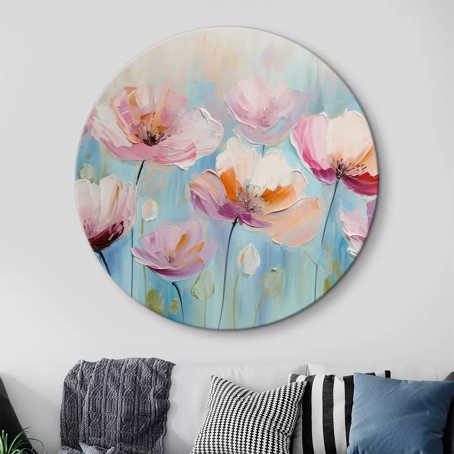 murales de pared Flores de acuarela r37536