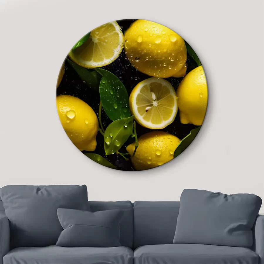 murales de pared limones r37749