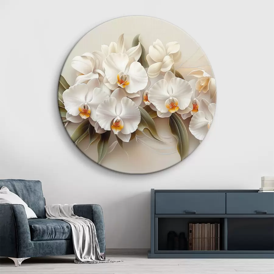 murales de pared orquídeas claras r38704