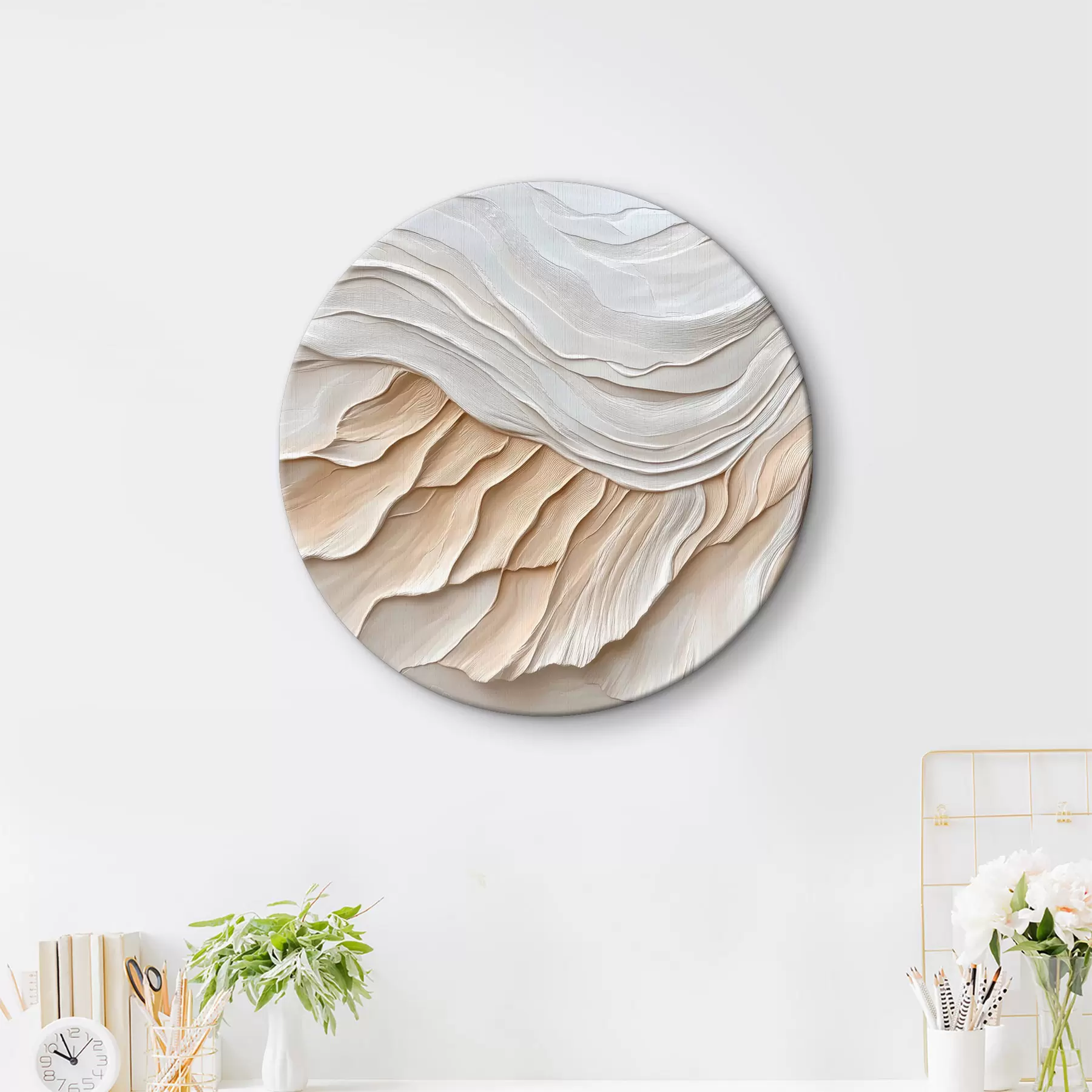 murales de pared Abstracción con textura de imitación r39894