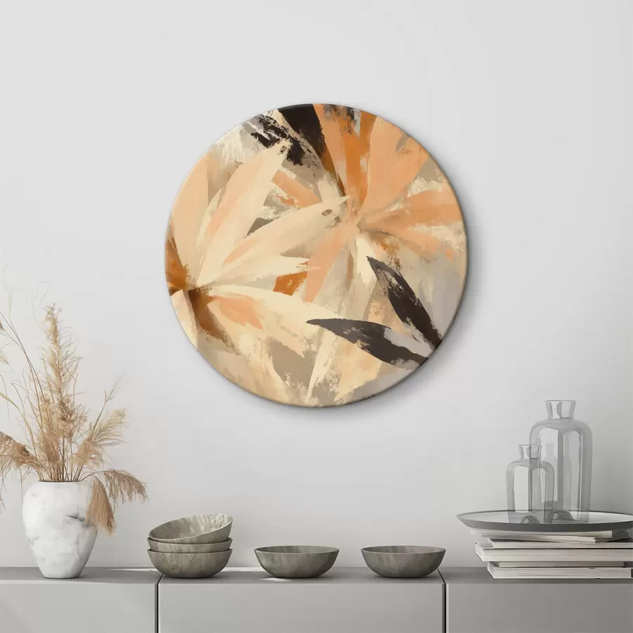 murales de pared flores abstractas r40265