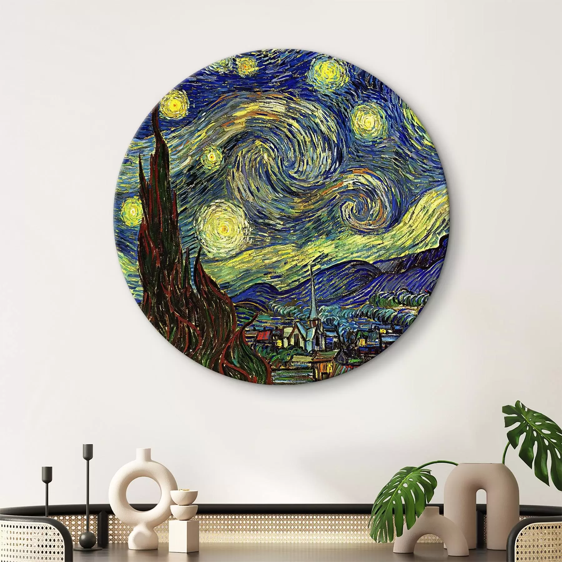 murales de pared La noche estrellada, Vincent van Gogh r15213