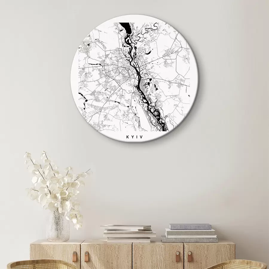 murales de pared Mapa, rectángulo y pendiente r31428v1