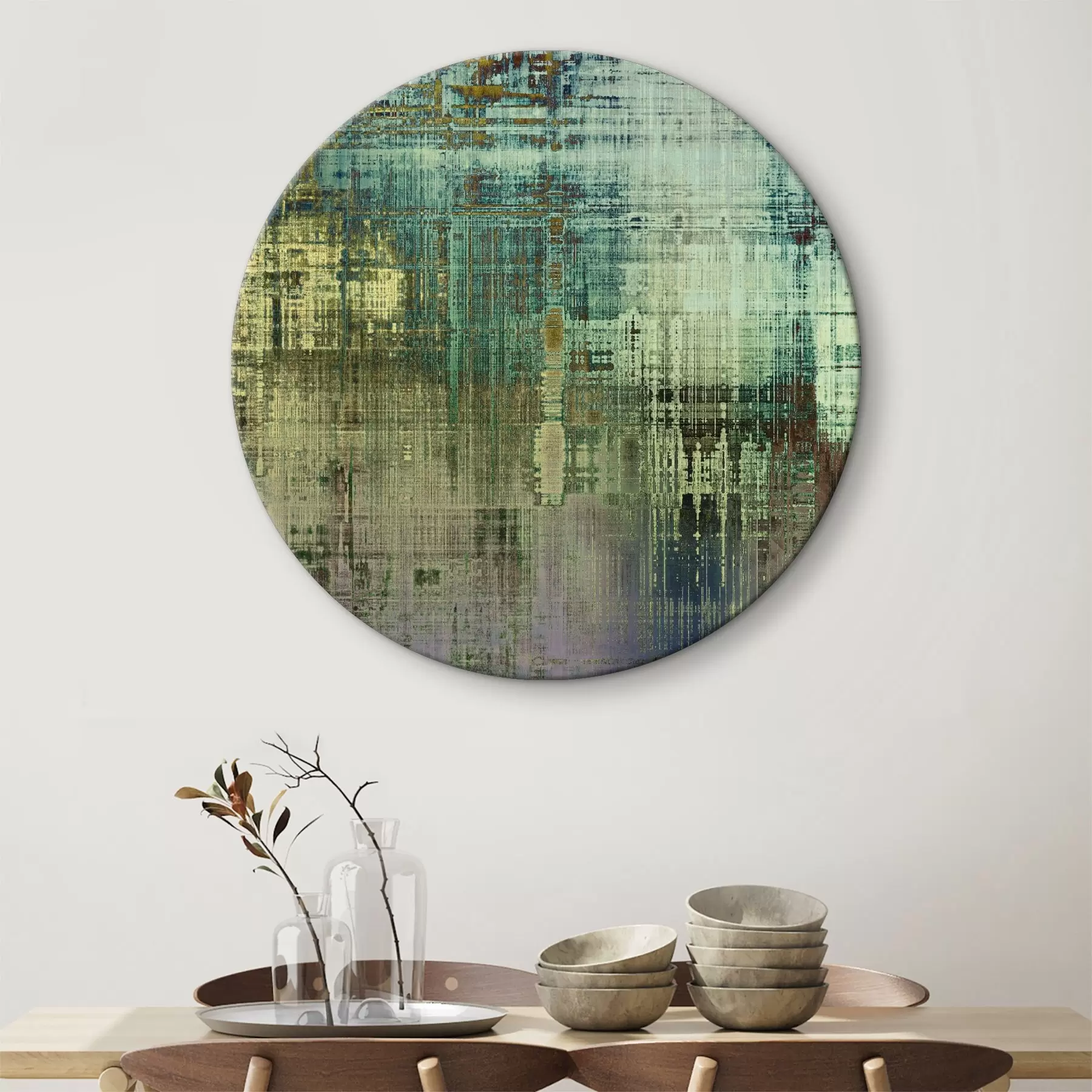 murales de pared Azur, aguamarina y arte r34626