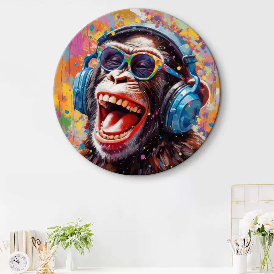 murales de pared Pintura, mandíbula y sonrisa r34890