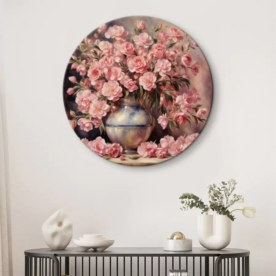 murales de pared Ramo rosa al estilo de Auguste Renoir r37438