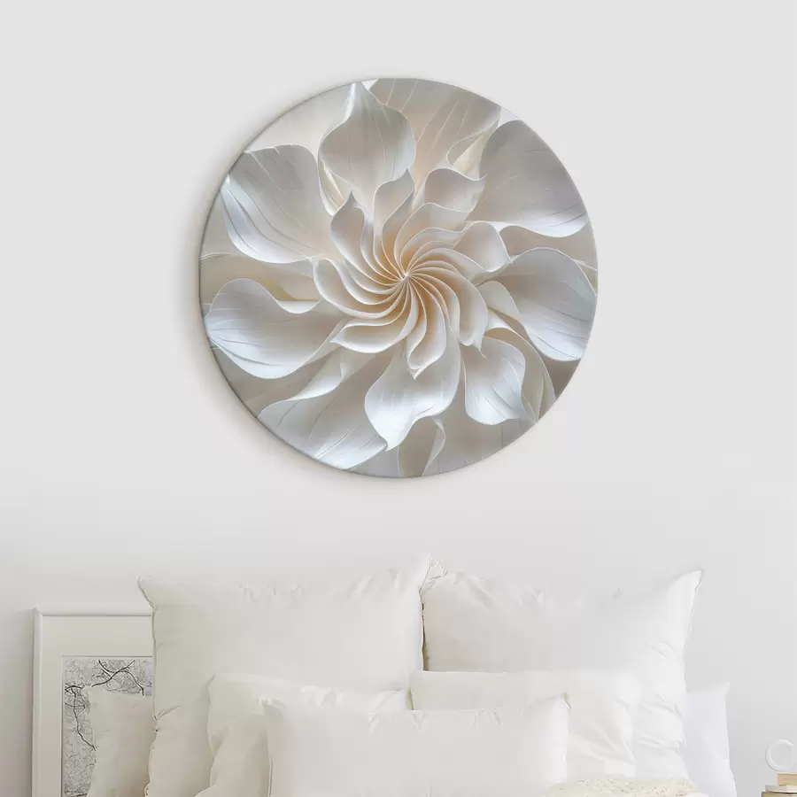 murales de pared flor grande y brillante r40261