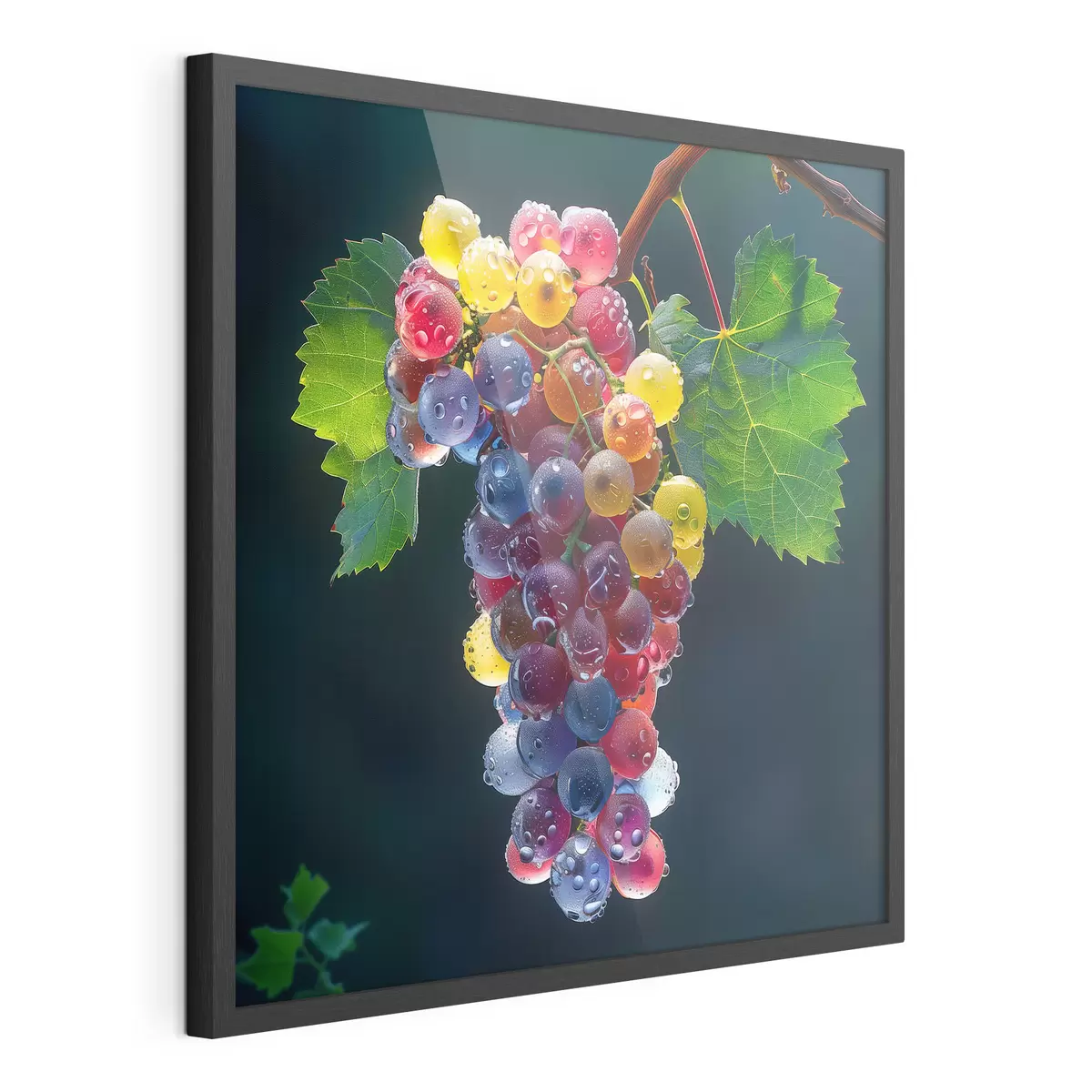 Poster Frutas, racimo de uvas f42071