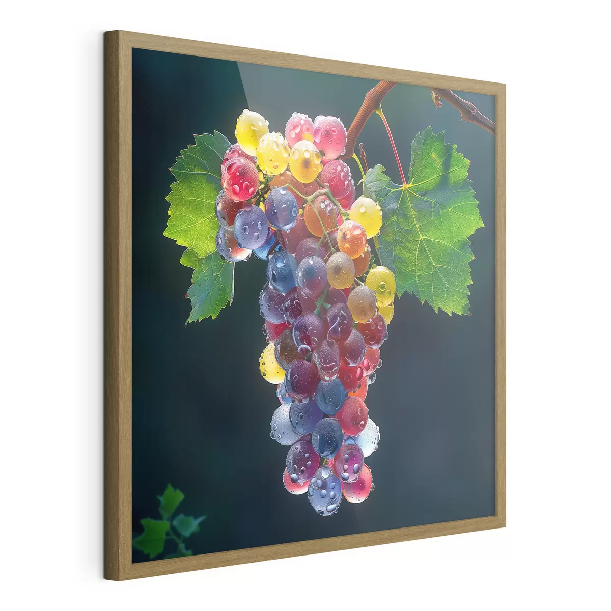 Poster Frutas, racimo de uvas f42071