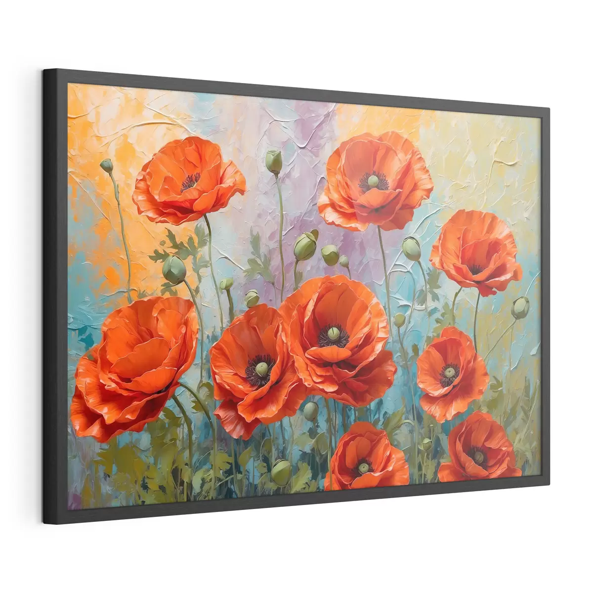 Poster Imagen de flores rojas f37805