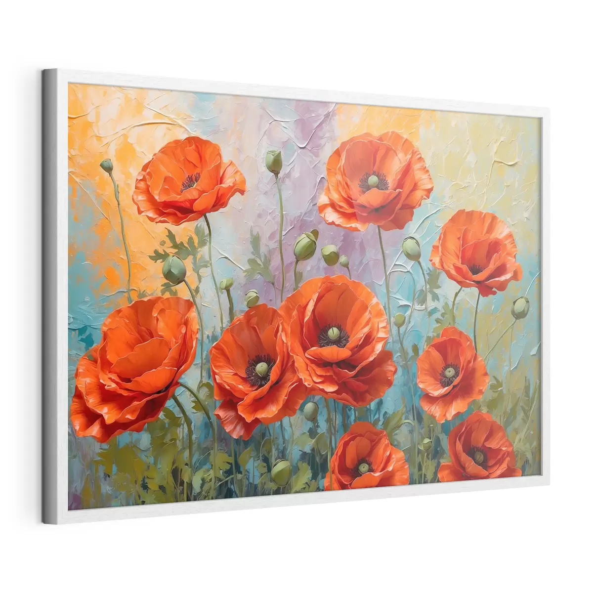 Poster Imagen de flores rojas f37805