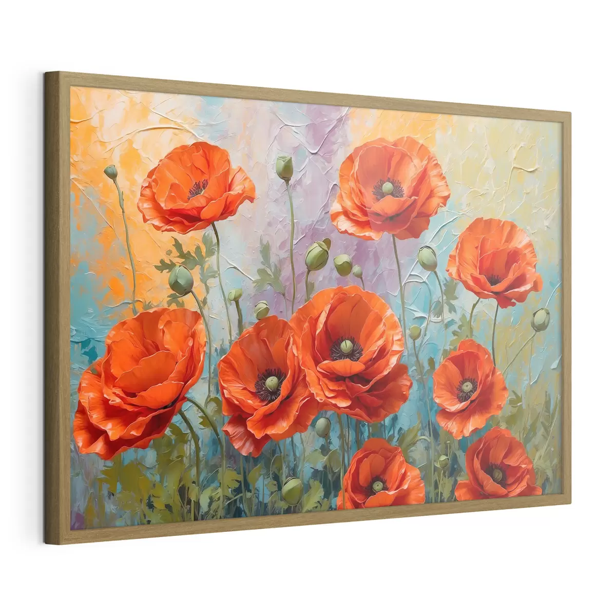 Poster Imagen de flores rojas f37805