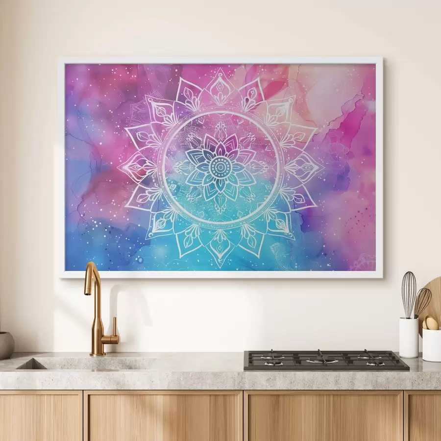 murales de pared Mandala del crepúsculo f38529