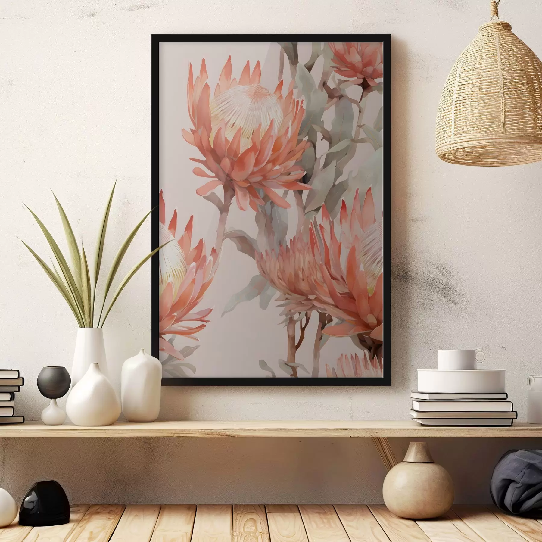 murales de pared Primer plano de flores f37126