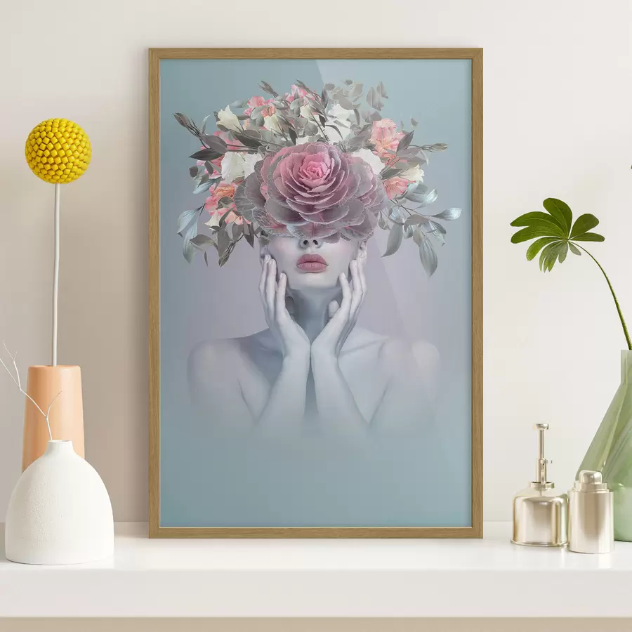 murales de pared Corona de pensamientos f37479