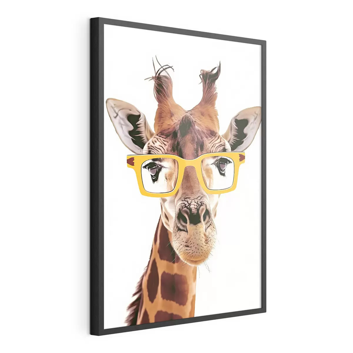 Poster Jirafa con gafas amarillas f38503
