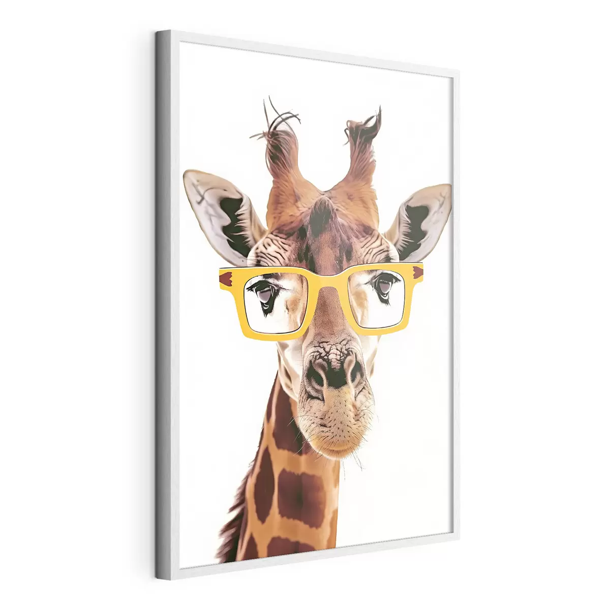 Poster Jirafa con gafas amarillas f38503
