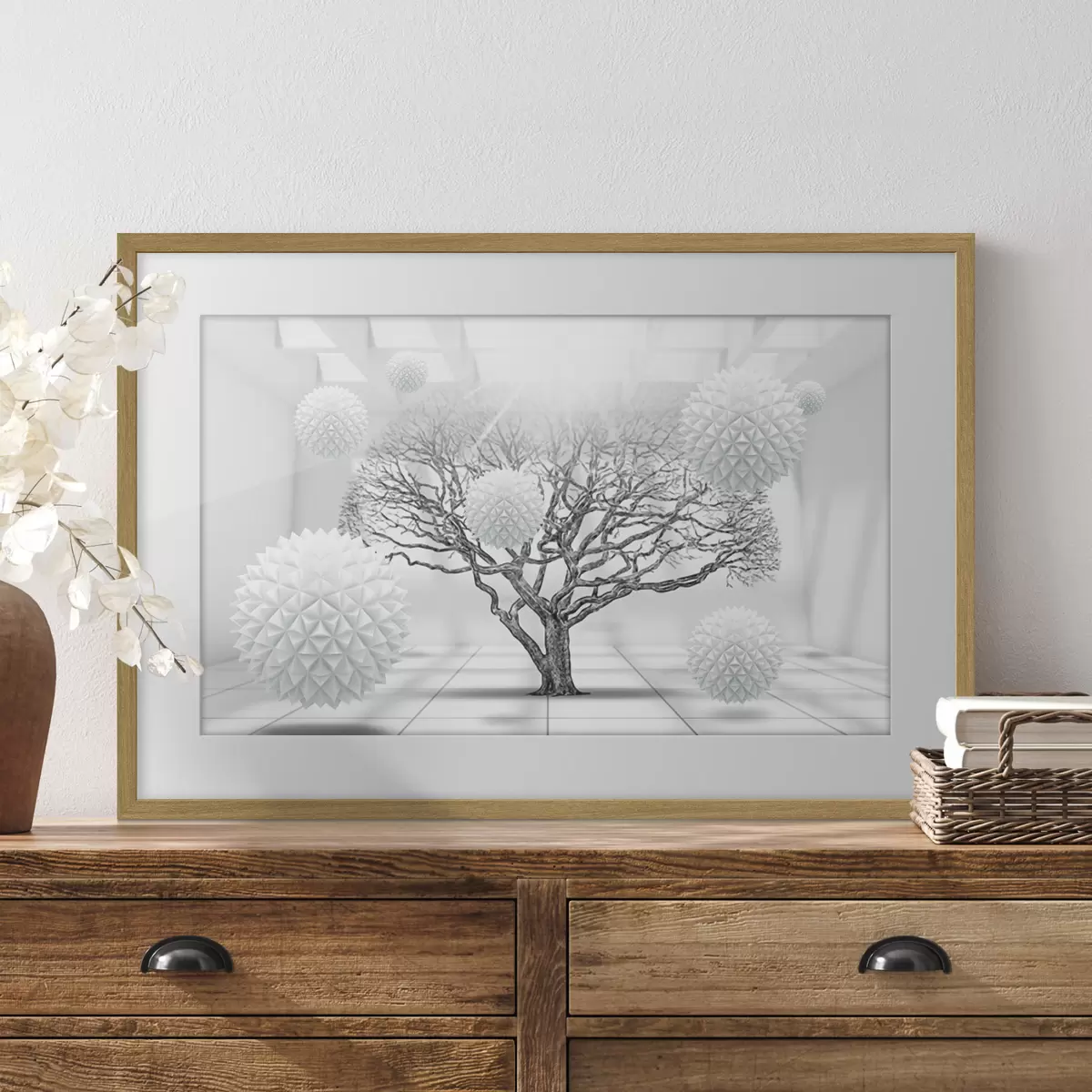 Poster Un árbol que se extiende f02828